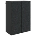 vidaXL Szafka ścienna Czarny 66 x 34,5 x 90 cm Drewno inżynieryjne