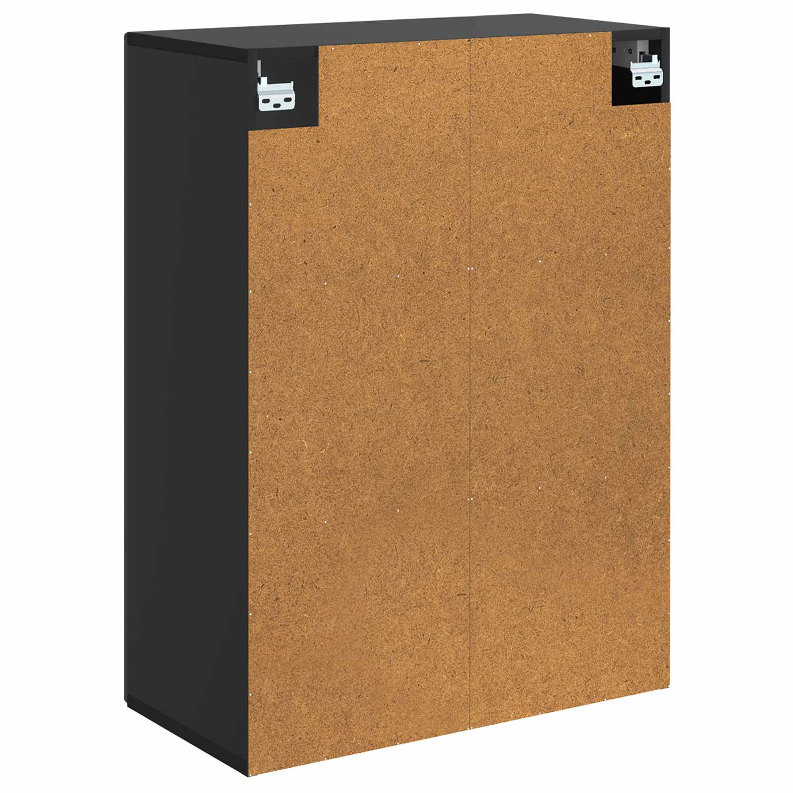 vidaXL Szafka ścienna Czarny 66 x 34,5 x 90 cm Drewno inżynieryjne