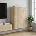 vidaXL Szafka ścienna 66 x 34,5 x 90 cm Drewno inżynieryjne dąb Sonoma