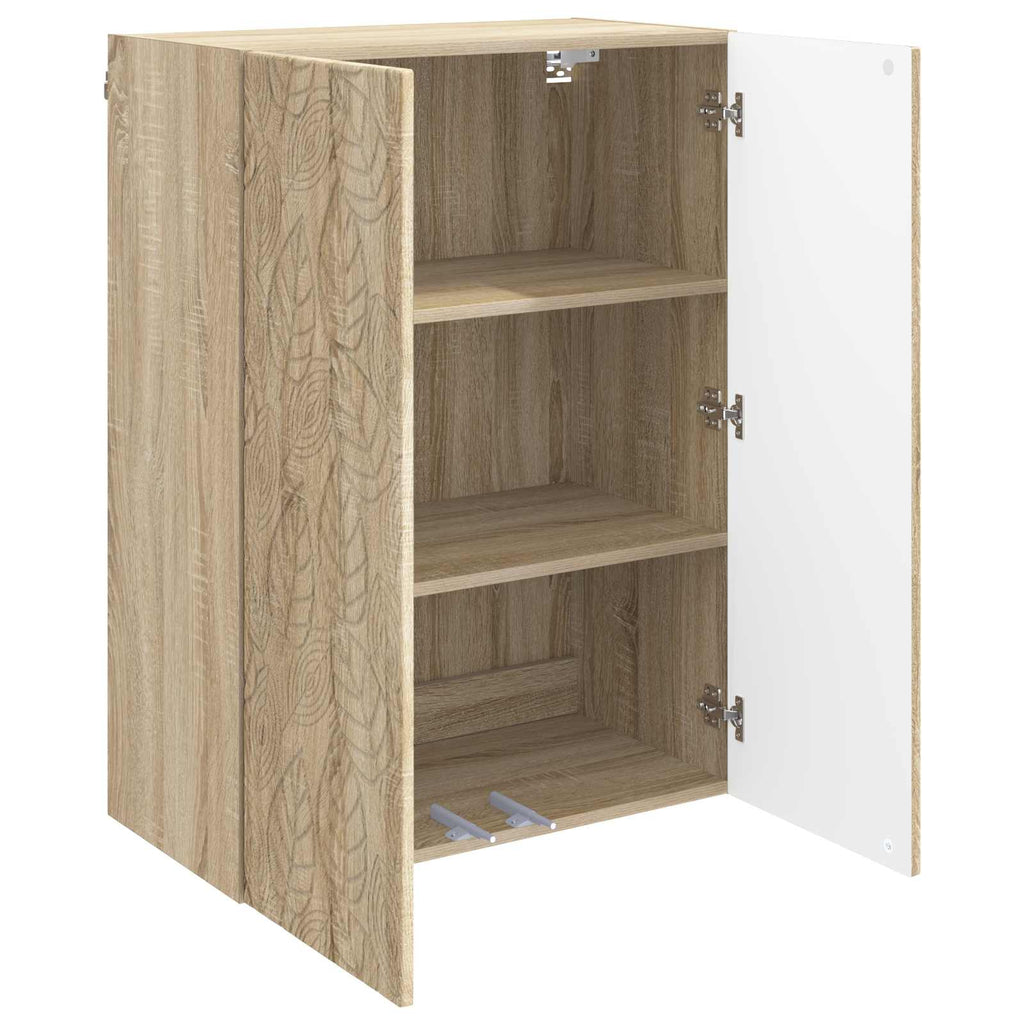vidaXL Szafka ścienna dąb Sonoma 66 x 34,5 x 90 cm Drewno inżynieryjne