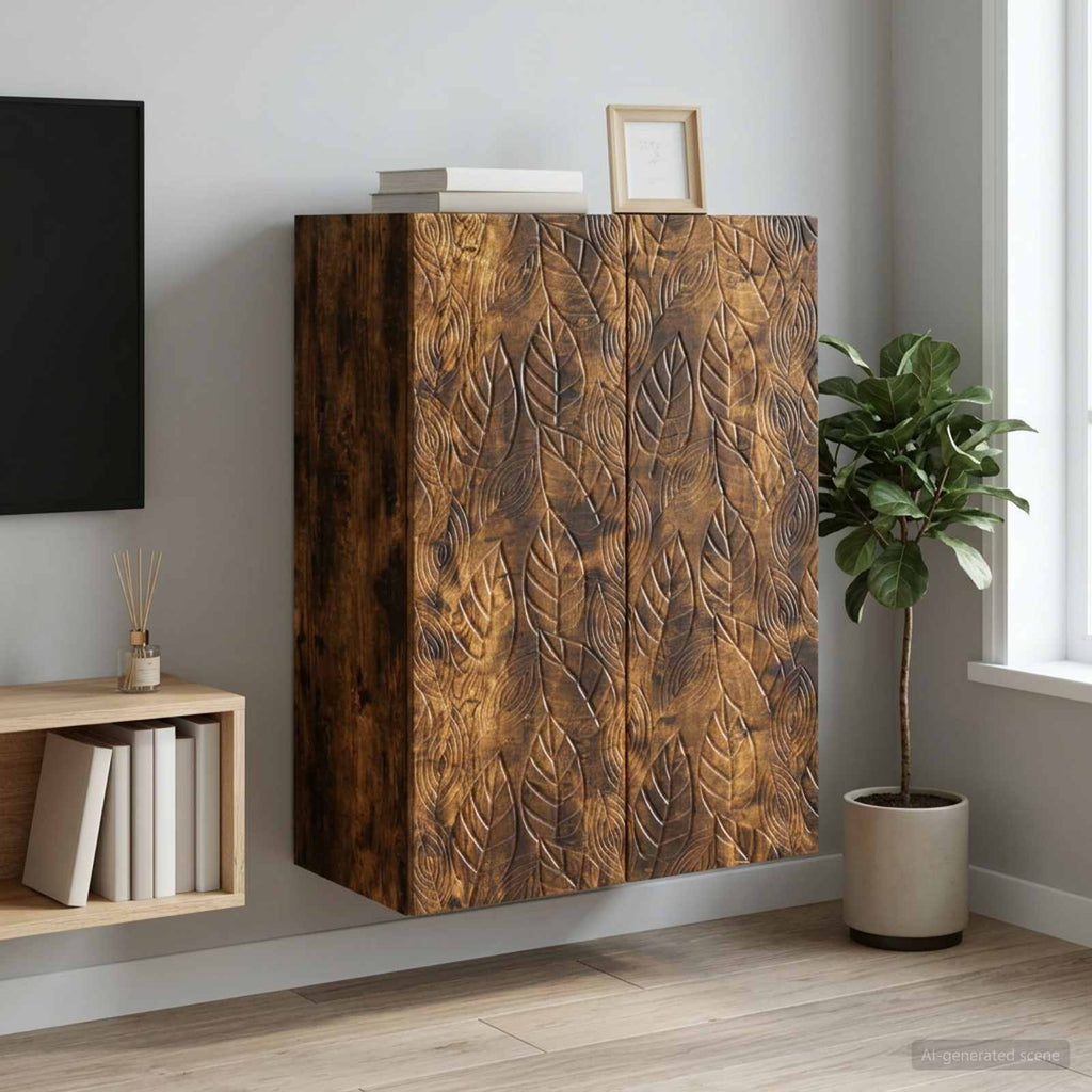 vidaXL Szafka ścienna 66 x 34,5 x 90 cm Drewno inżynieryjne