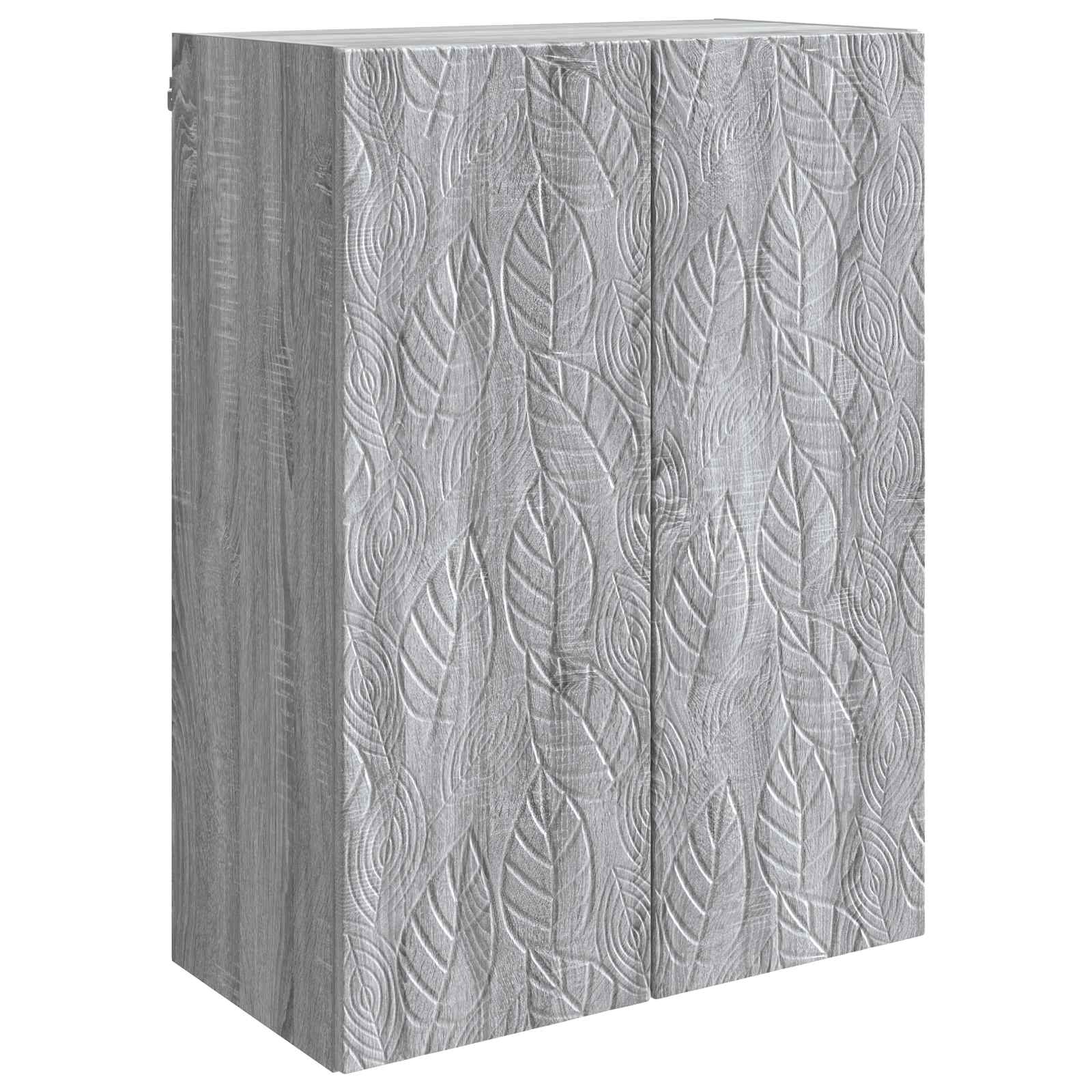 vidaXL Szafka ścienna Szary Sonoma 66 x 34,5 x 90 cm