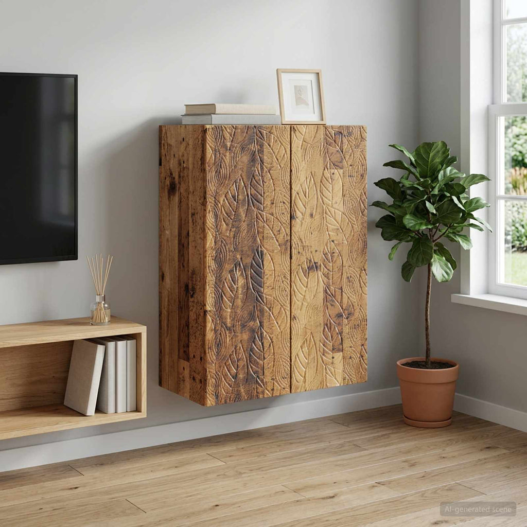 vidaXL Szafka ścienna 66 x 34,5 x 90 cm Drewno inżynieryjne