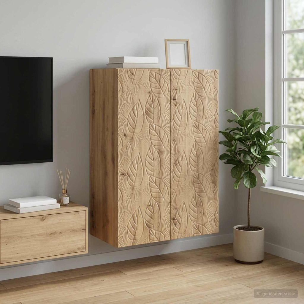 vidaXL Szafka ścienna 66 x 34,5 x 90 cm Drewno inżynieryjne