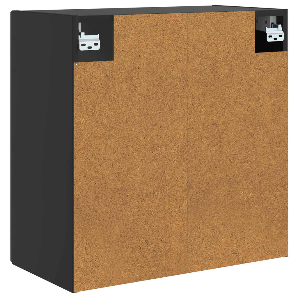 vidaXL Szafka ścienna Czarny 59 x 31 x 60 cm Drewno inżynieryjne