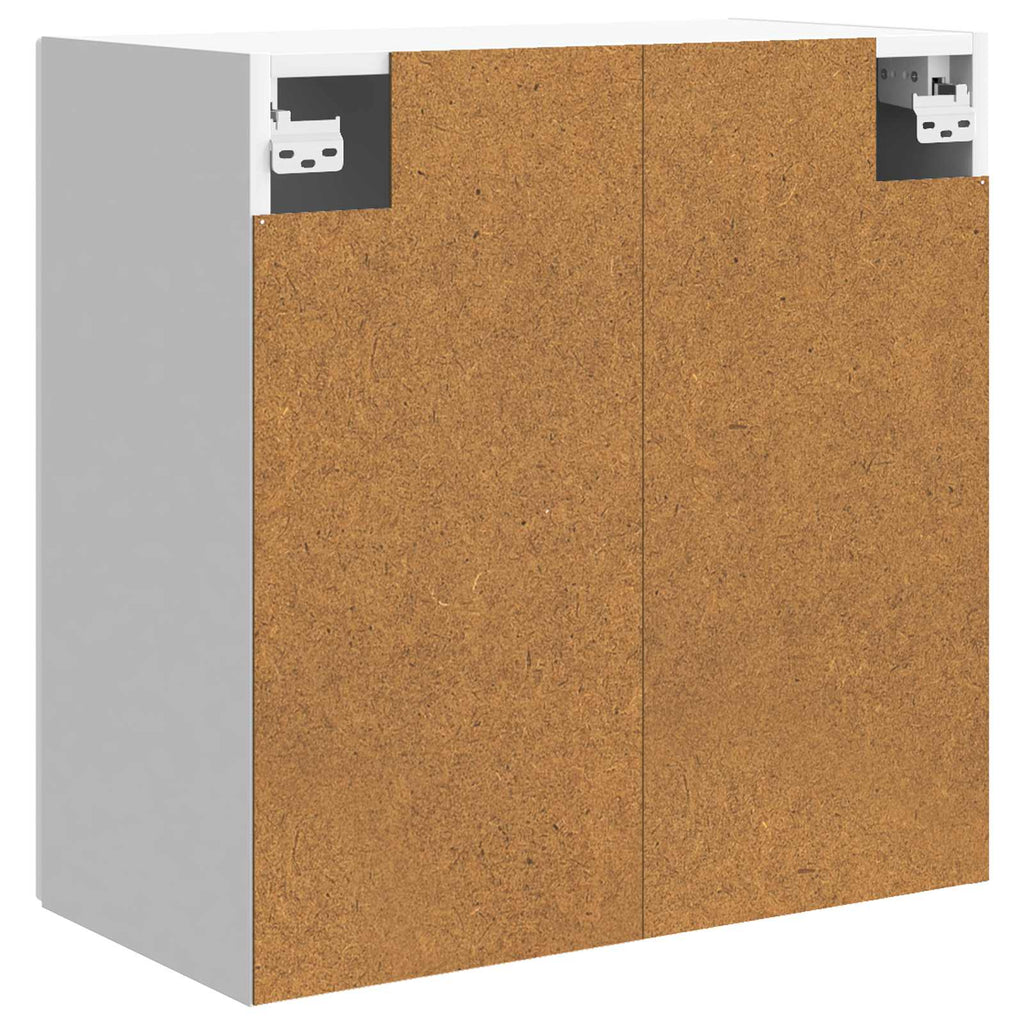 vidaXL Szafka ścienna Biały wysoki połysk 59 x 31 x 60 cm
