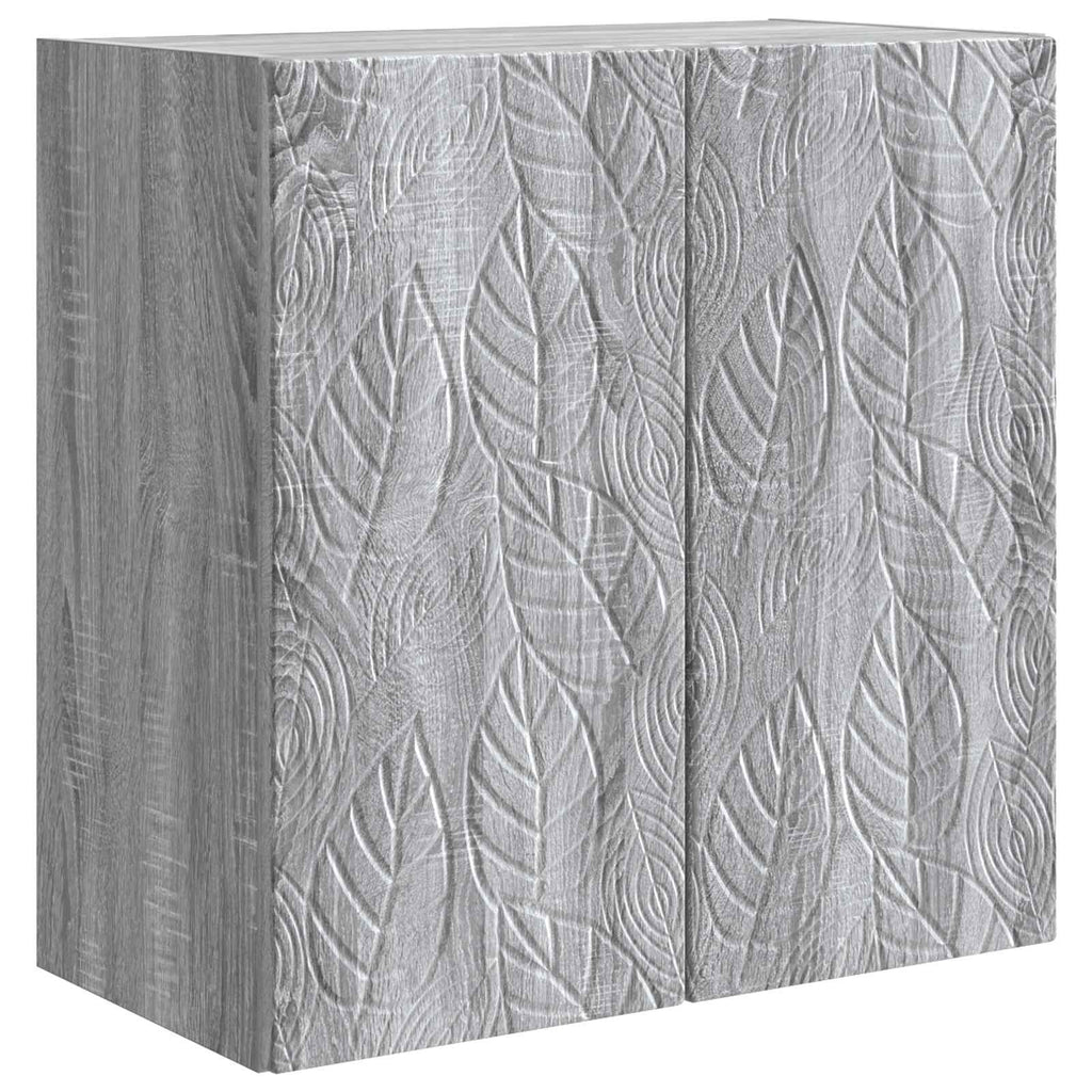 vidaXL Szafka ścienna Szary Sonoma 59 x 31 x 60 cm Drewno inżynieryjne
