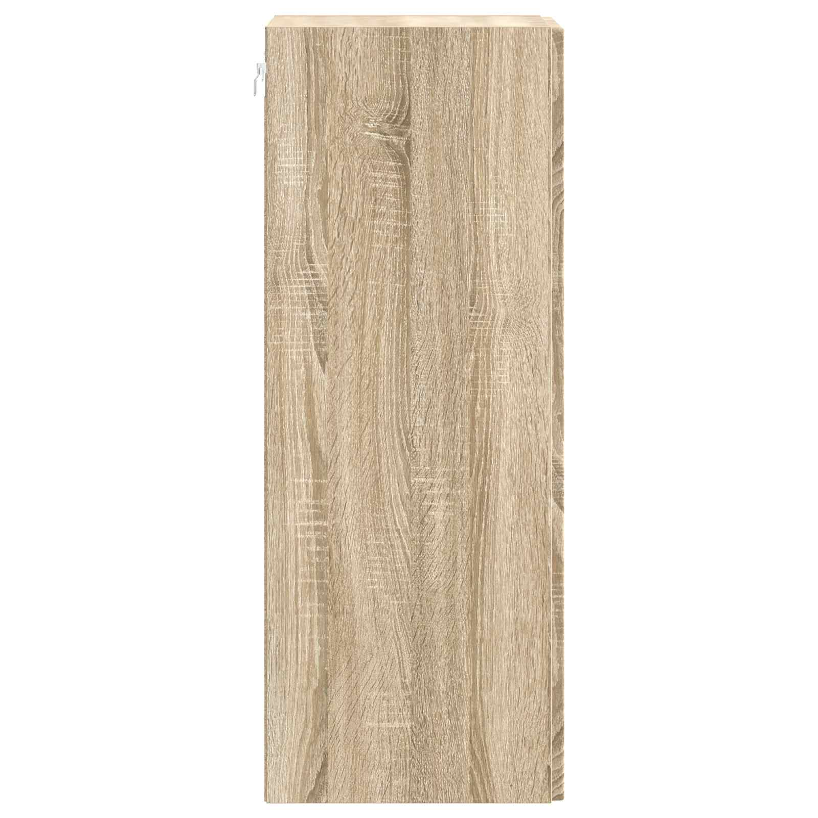 vidaXL Szafka ścienna dąb Sonoma 33 x 34,5 x 90 cm Drewno inżynieryjne