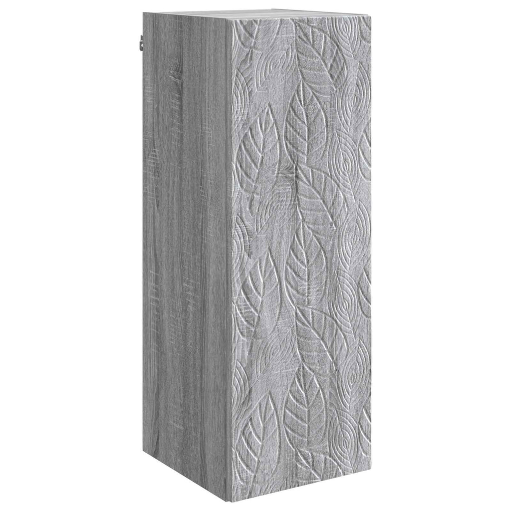 vidaXL Szafka ścienna Szary Sonoma 33 x 34,5 x 90 cm