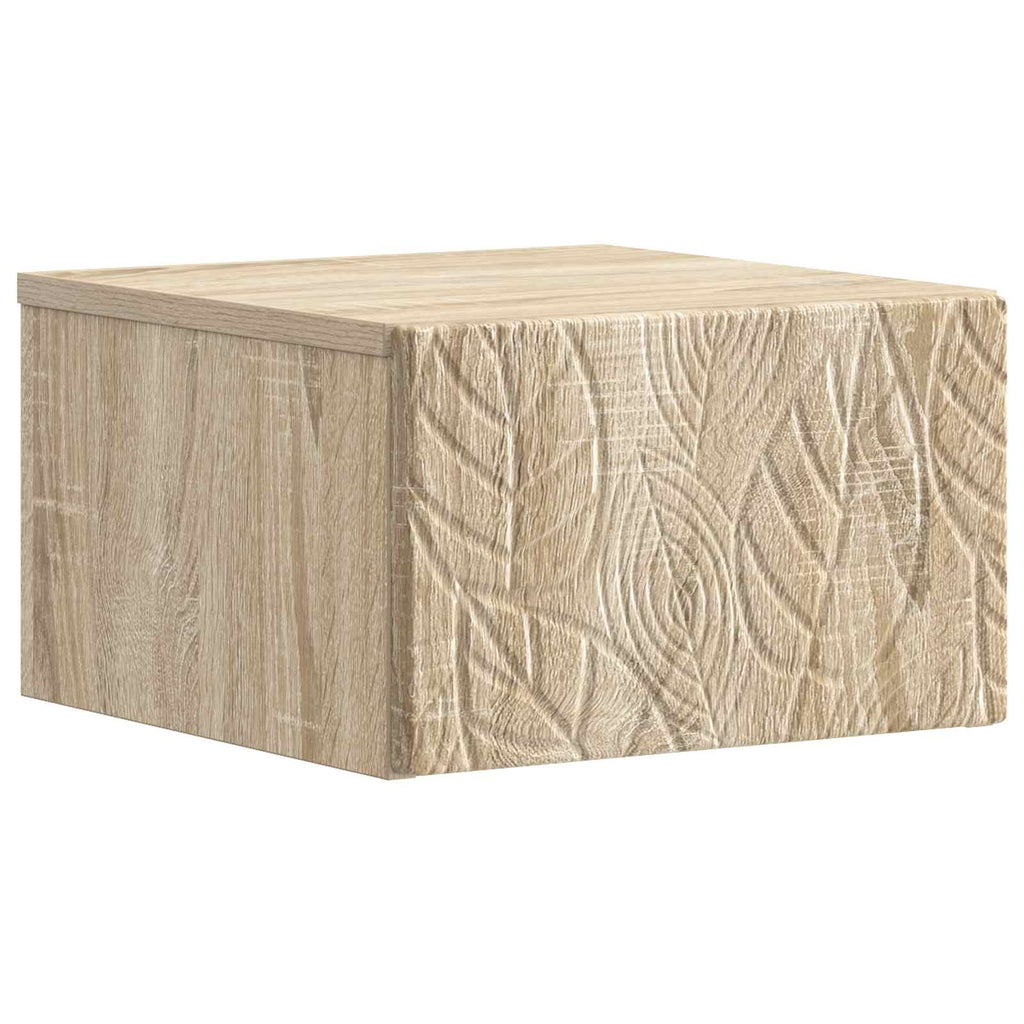 vidaXL Wisząca Szafka Nocna dąb Sonoma 49 x 34,5 x 20 cm