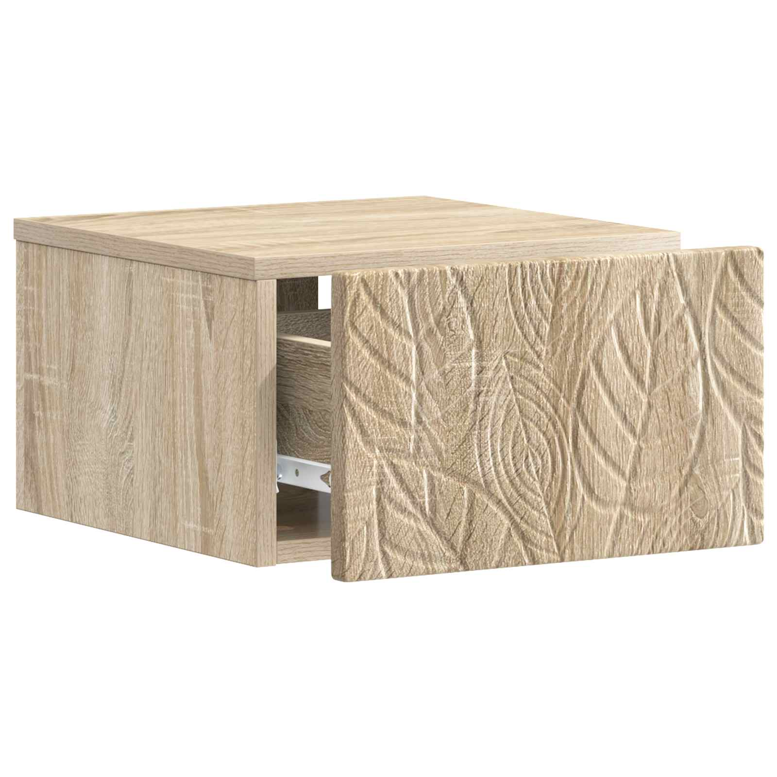 vidaXL Wisząca Szafka Nocna dąb Sonoma 49 x 34,5 x 20 cm