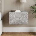 vidaXL Wisząca Szafka Nocna Betonowy szary 49 x 34,5 x 20 cm