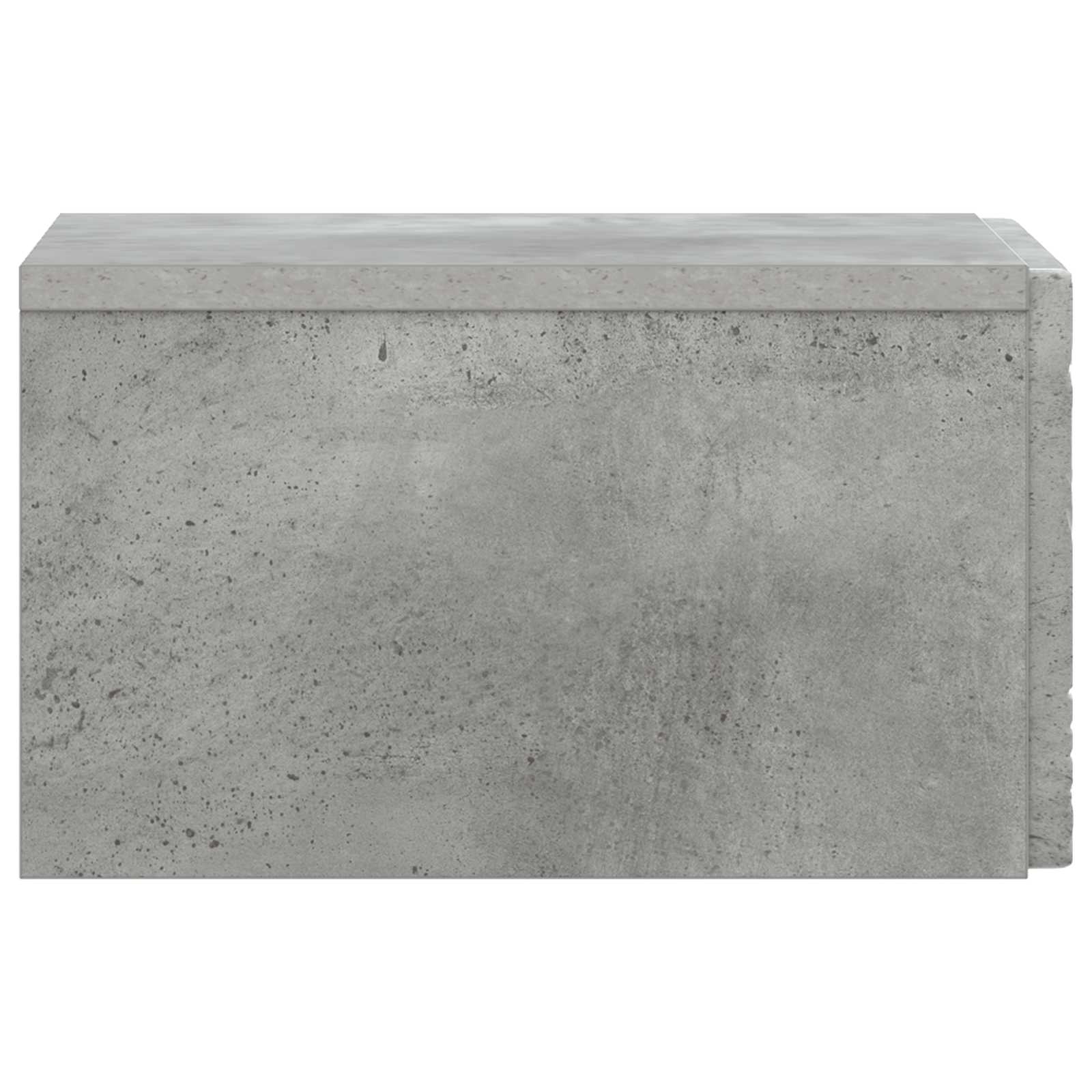 vidaXL Wisząca Szafka Nocna Betonowy szary 49 x 34,5 x 20 cm