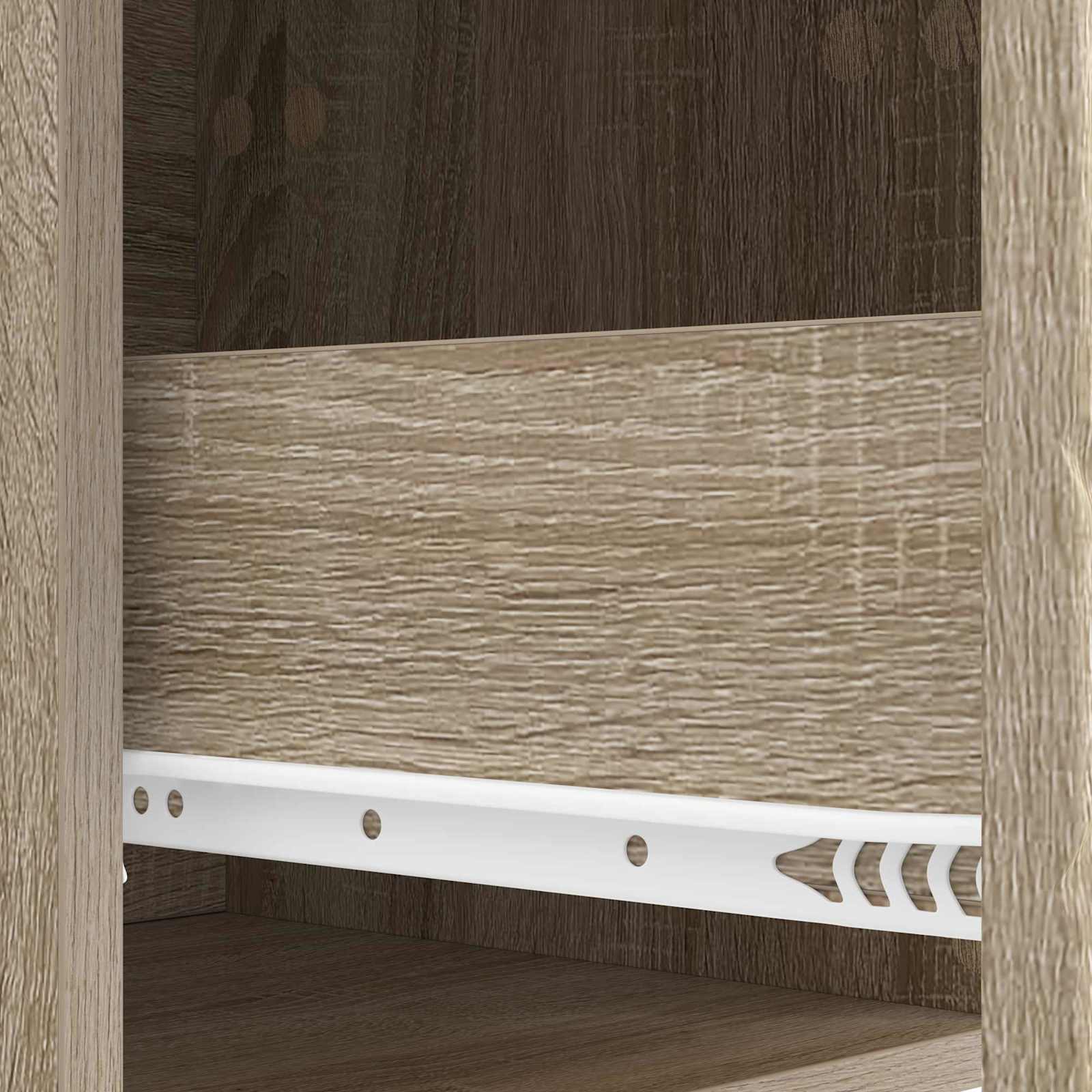 vidaXL Wisząca Szafka Nocna 2 pcs dąb Sonoma 34,5 x 33 x 40 cm