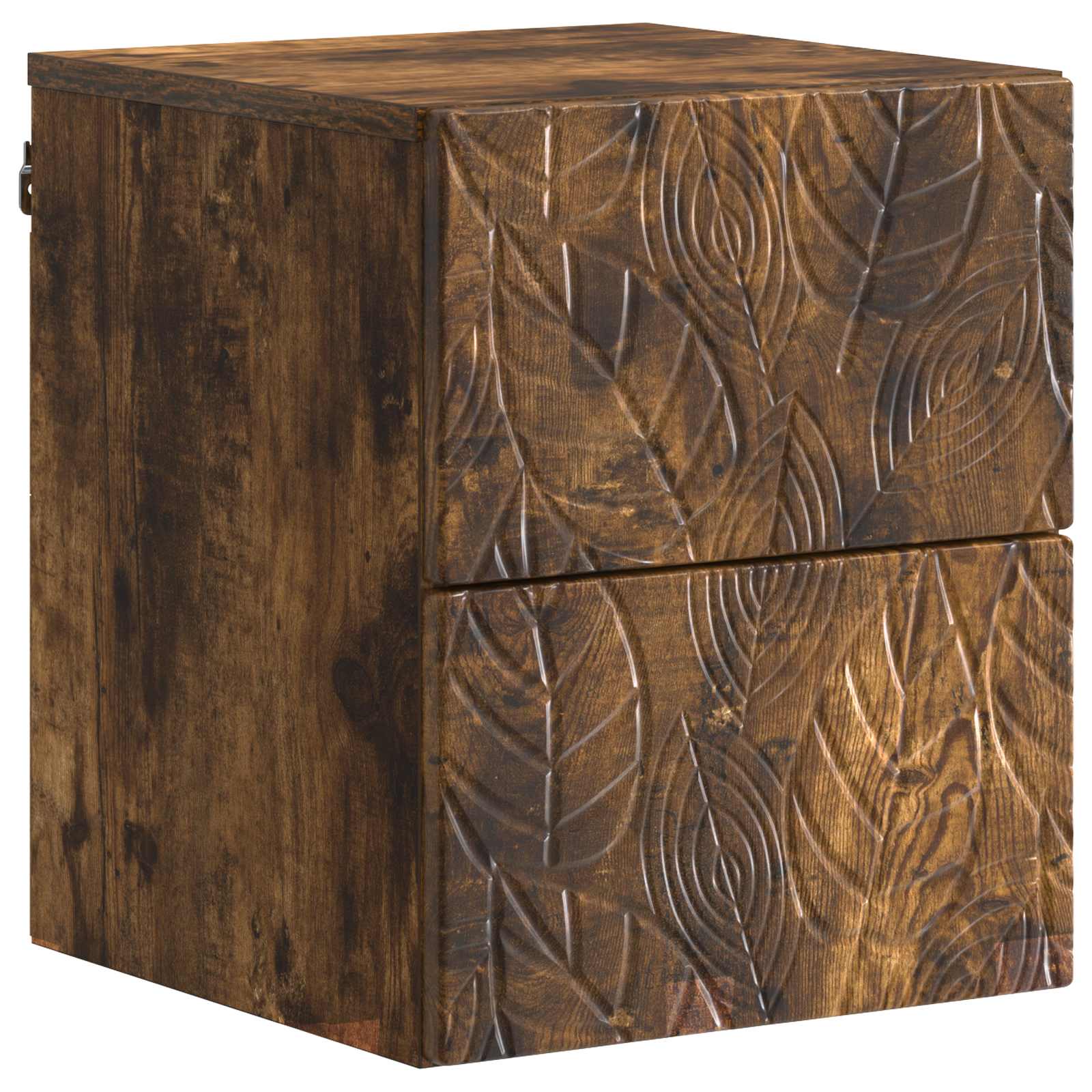 vidaXL Wisząca Szafka Nocna 2 pcs Dąb wędzony 34,5 x 33 x 40 cm