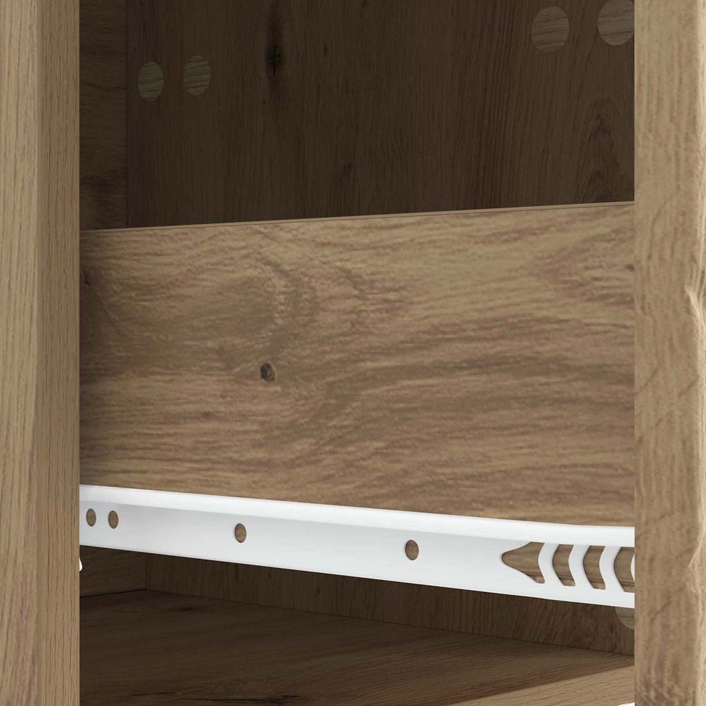 vidaXL Wisząca Szafka Nocna 2 pcs Dąb artisan 34,5 x 33 x 40 cm