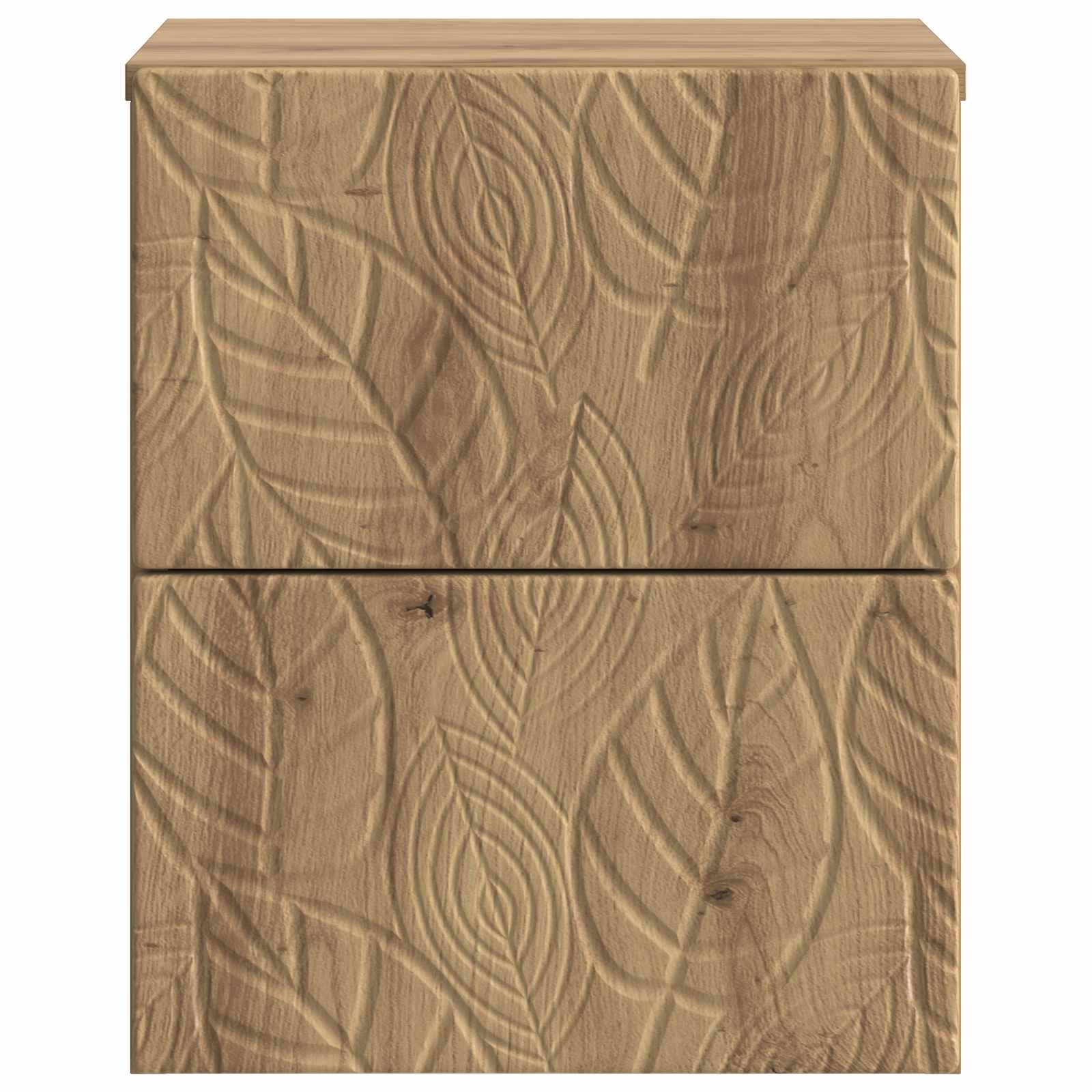 vidaXL Wisząca Szafka Nocna 2 pcs Dąb artisan 34,5 x 33 x 40 cm
