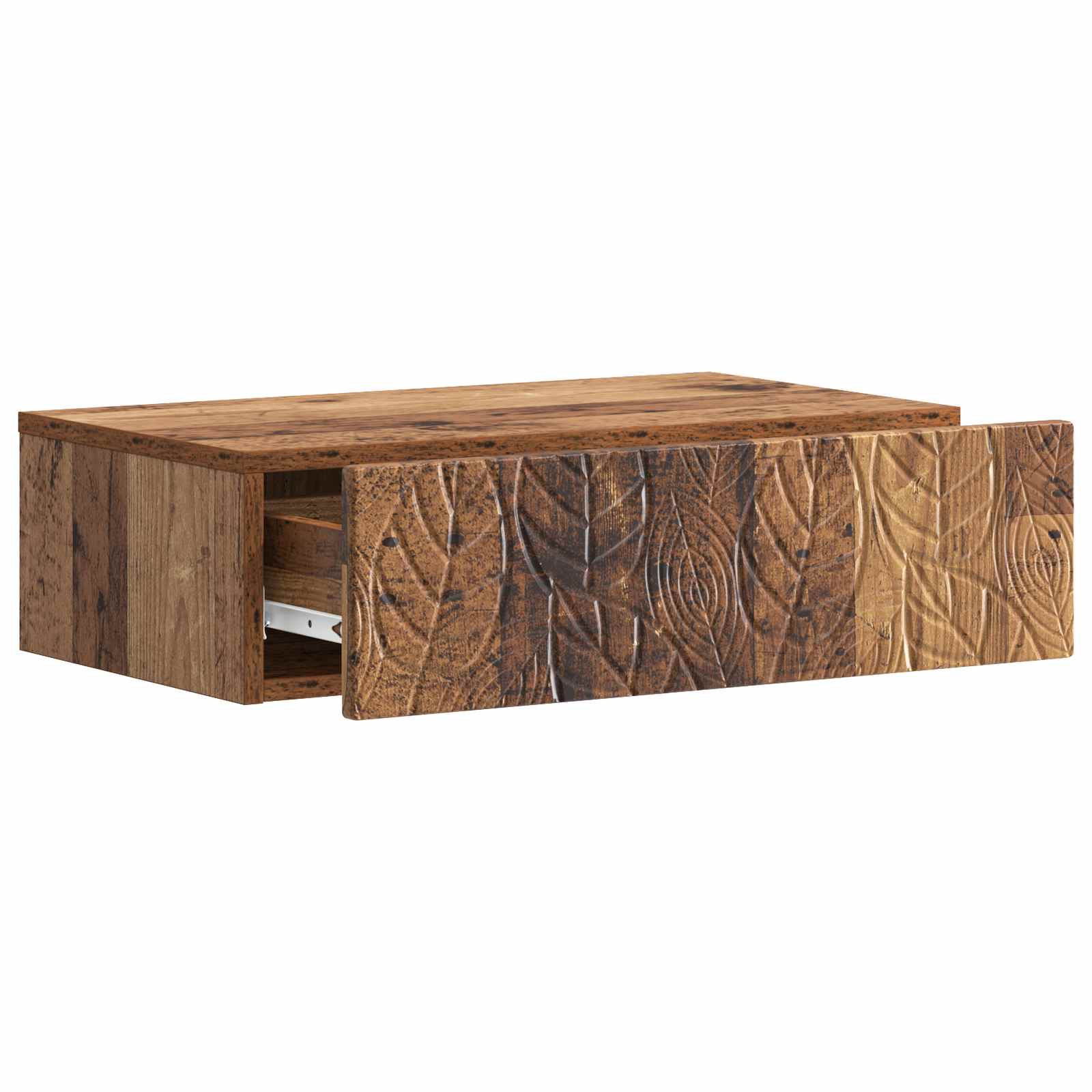 vidaXL Stolik boczny montowany na ścianie 59 x 34,5 x 17 cm