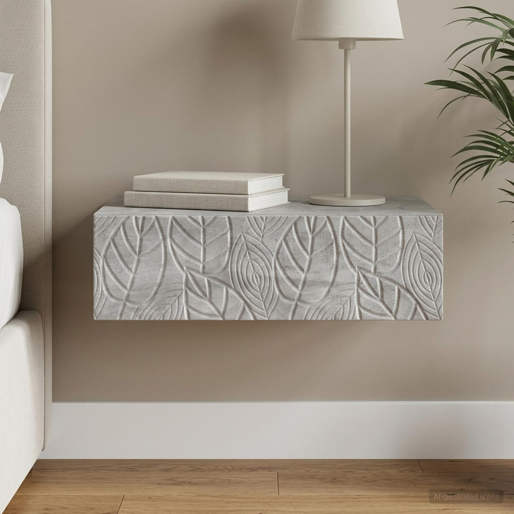 vidaXL Stolik boczny montowany na ścianie 87,5 x 34,5 x 17 cm