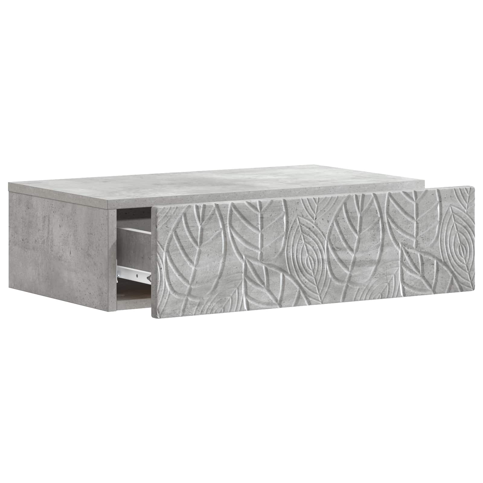 vidaXL Stolik boczny montowany na ścianie 87,5 x 34,5 x 17 cm