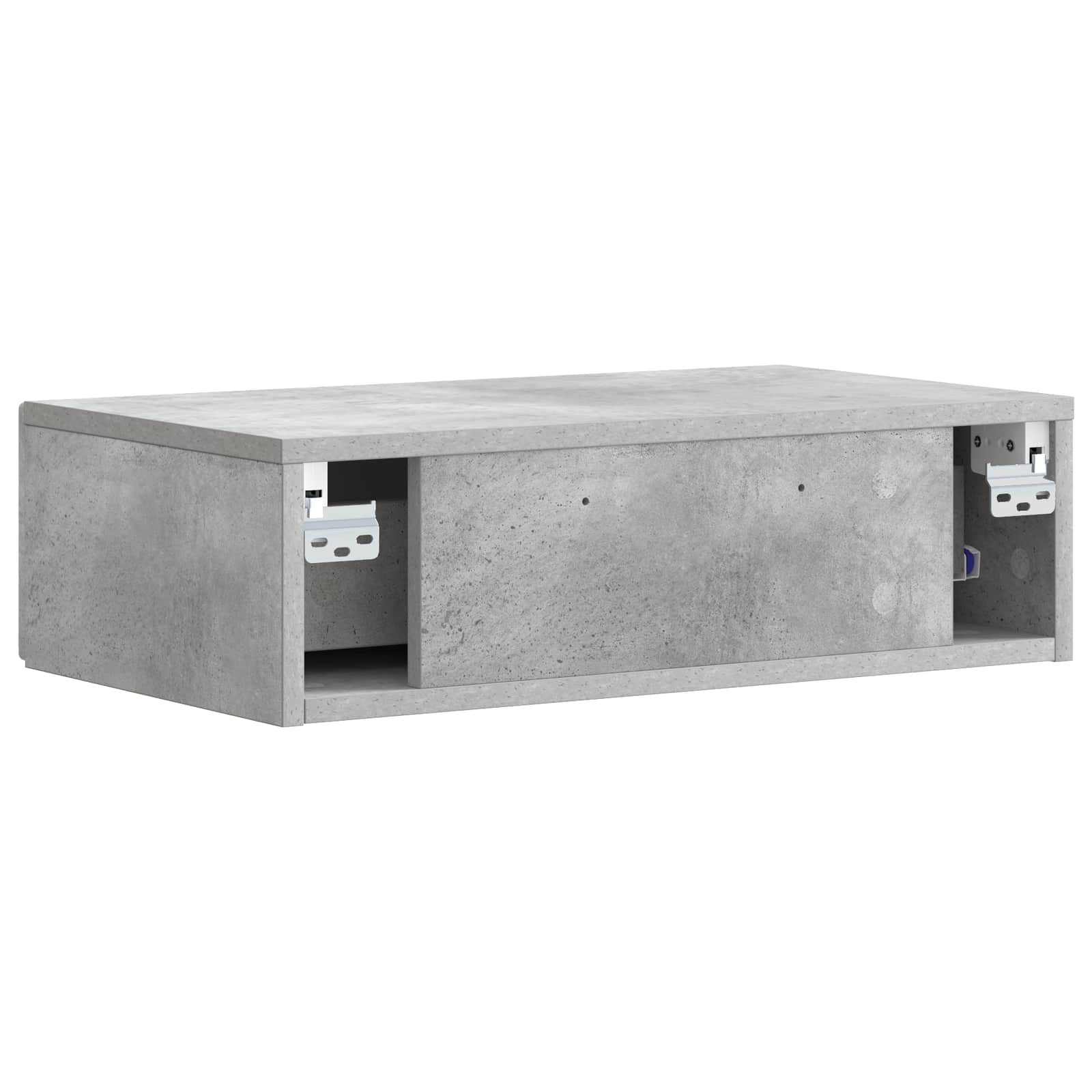 vidaXL Stolik boczny montowany na ścianie 87,5 x 34,5 x 17 cm