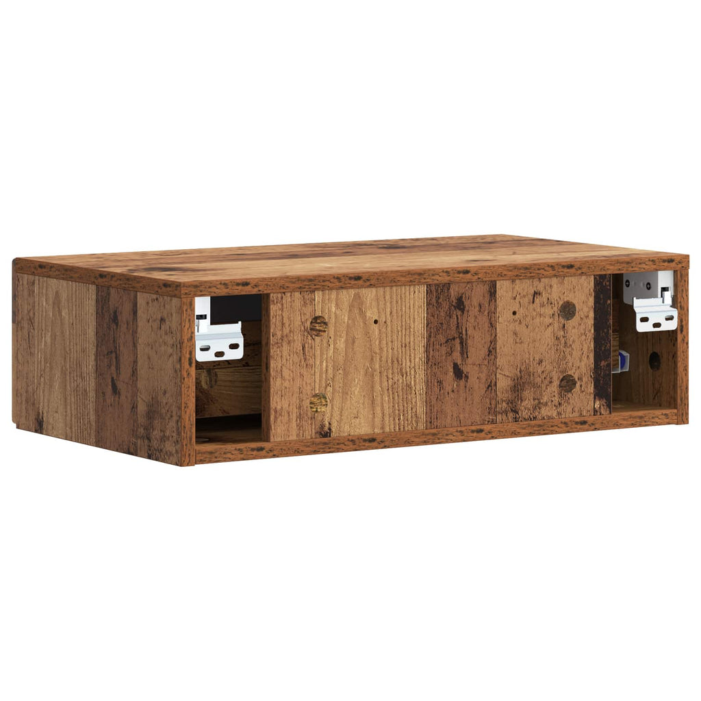 vidaXL Stolik boczny montowany na ścianie 87,5 x 34,5 x 17 cm