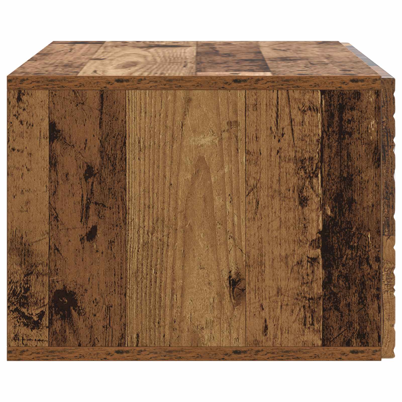 vidaXL Szafka RTV montowana na ścianie 59,5 x 41 x 30 cm Stare drewno