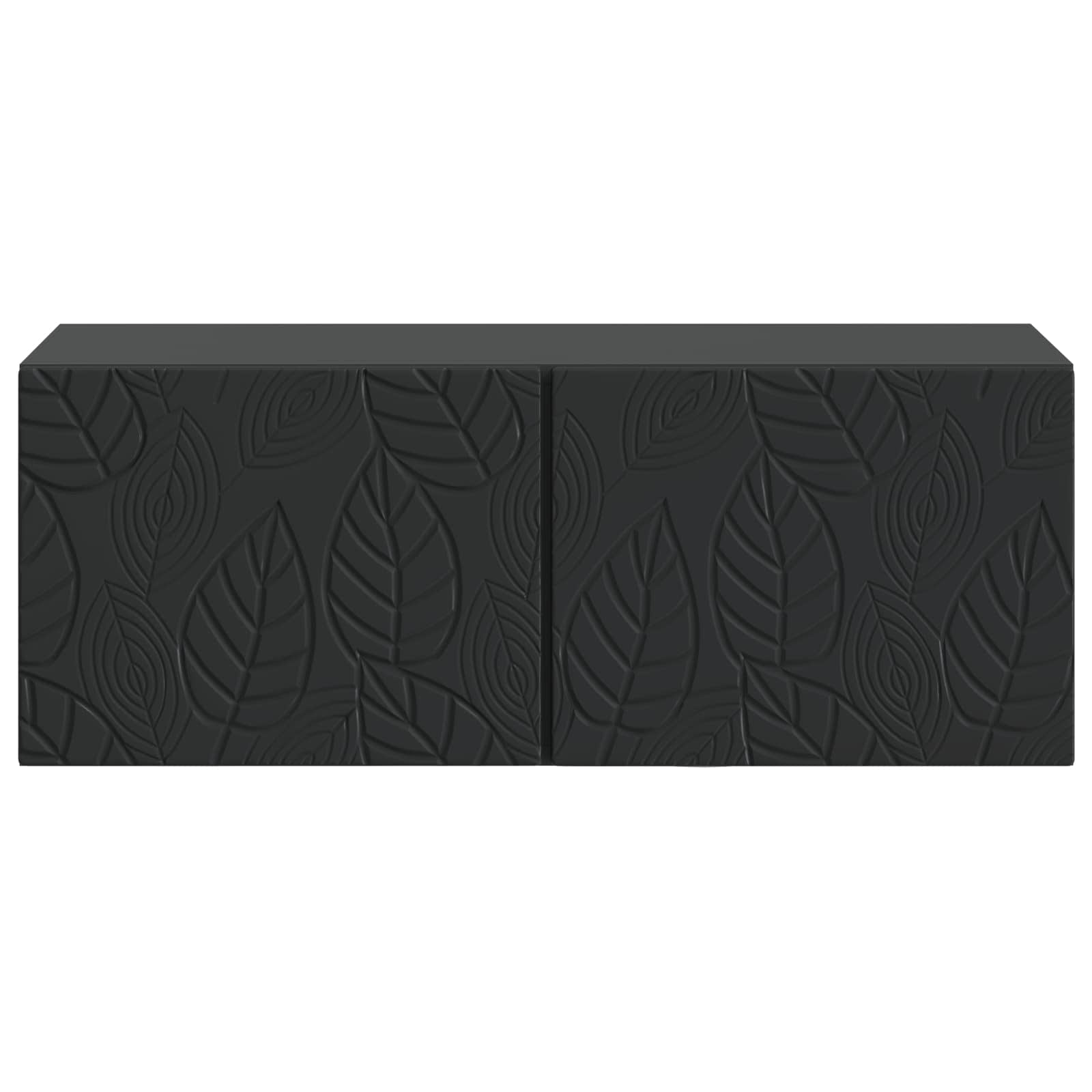 vidaXL Szafka RTV montowana na ścianie 78,5 x 41 x 30 cm Czarny