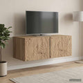 vidaXL Szafka RTV montowana na ścianie 98 x 41 x 30 cm Dąb artisan