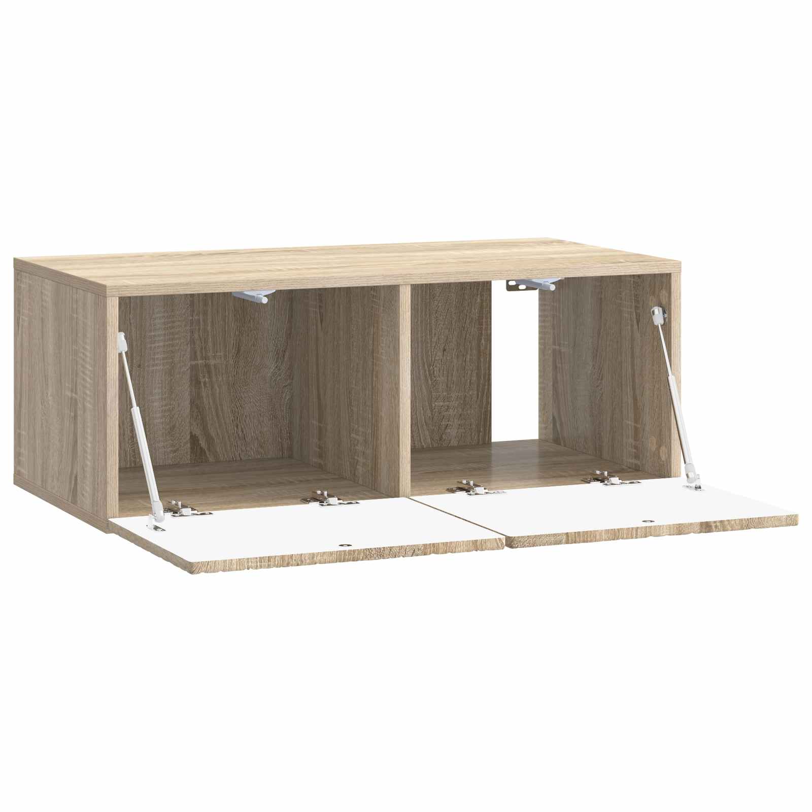 vidaXL Szafka RTV montowana na ścianie 59,5 x 31 cm dąb Sonoma