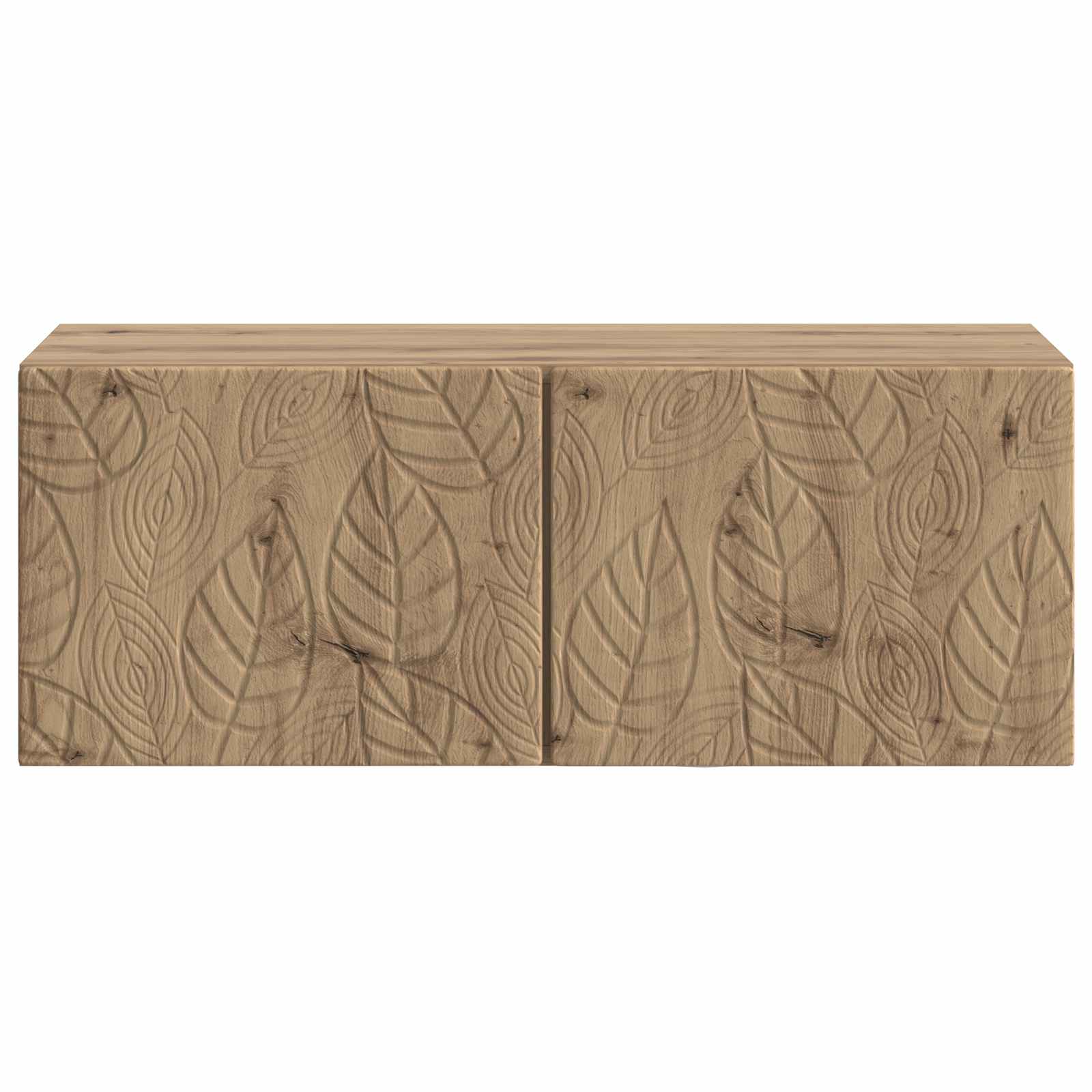 vidaXL Szafka RTV montowana na ścianie 59,5 x 31 cm Dąb artisan