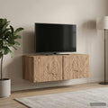 vidaXL Szafka RTV montowana na ścianie 78,5 x 31 cm Dąb artisan