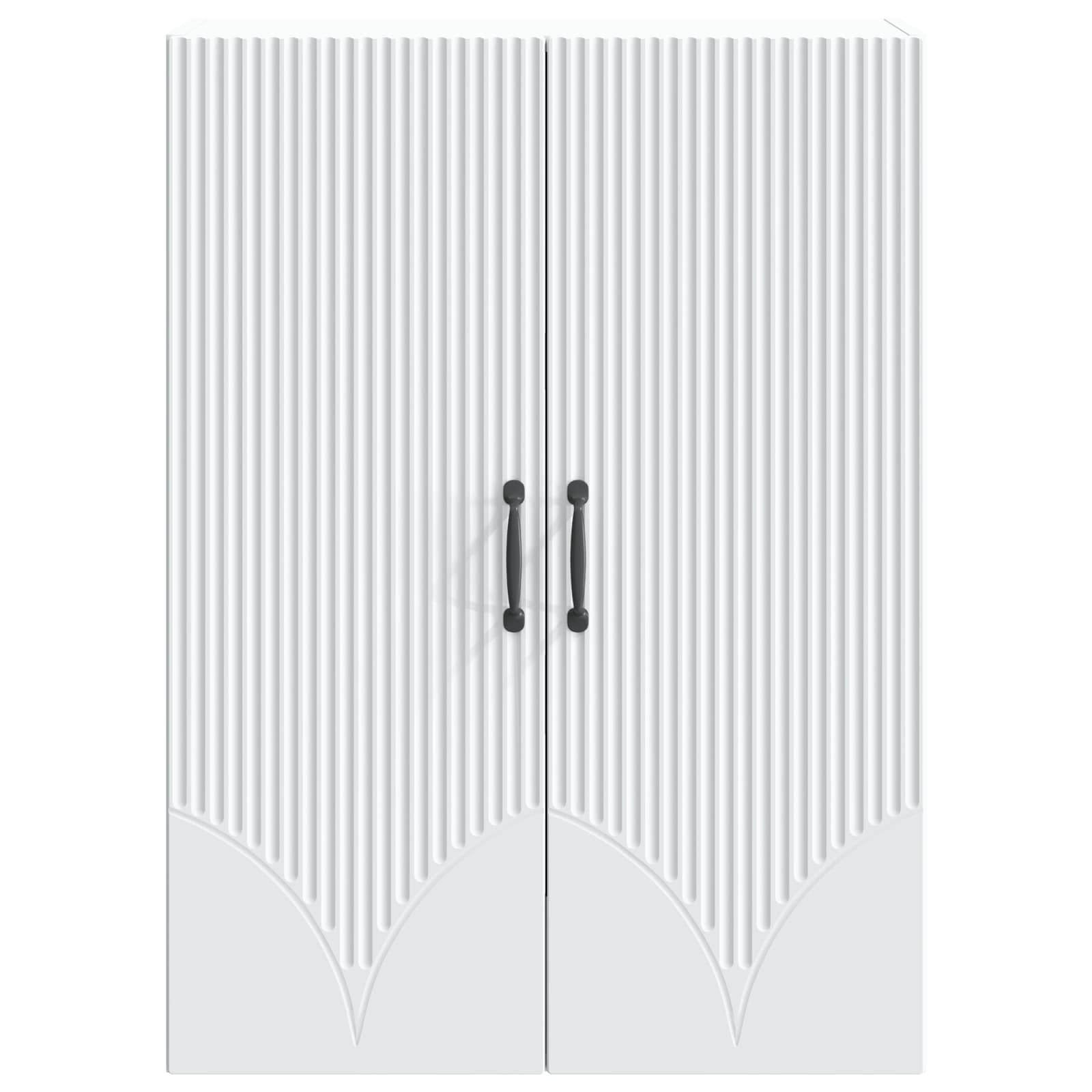 vidaXL Szafka ścienna Biały 66 x 34,5 x 90 cm Drewno inżynieryjne
