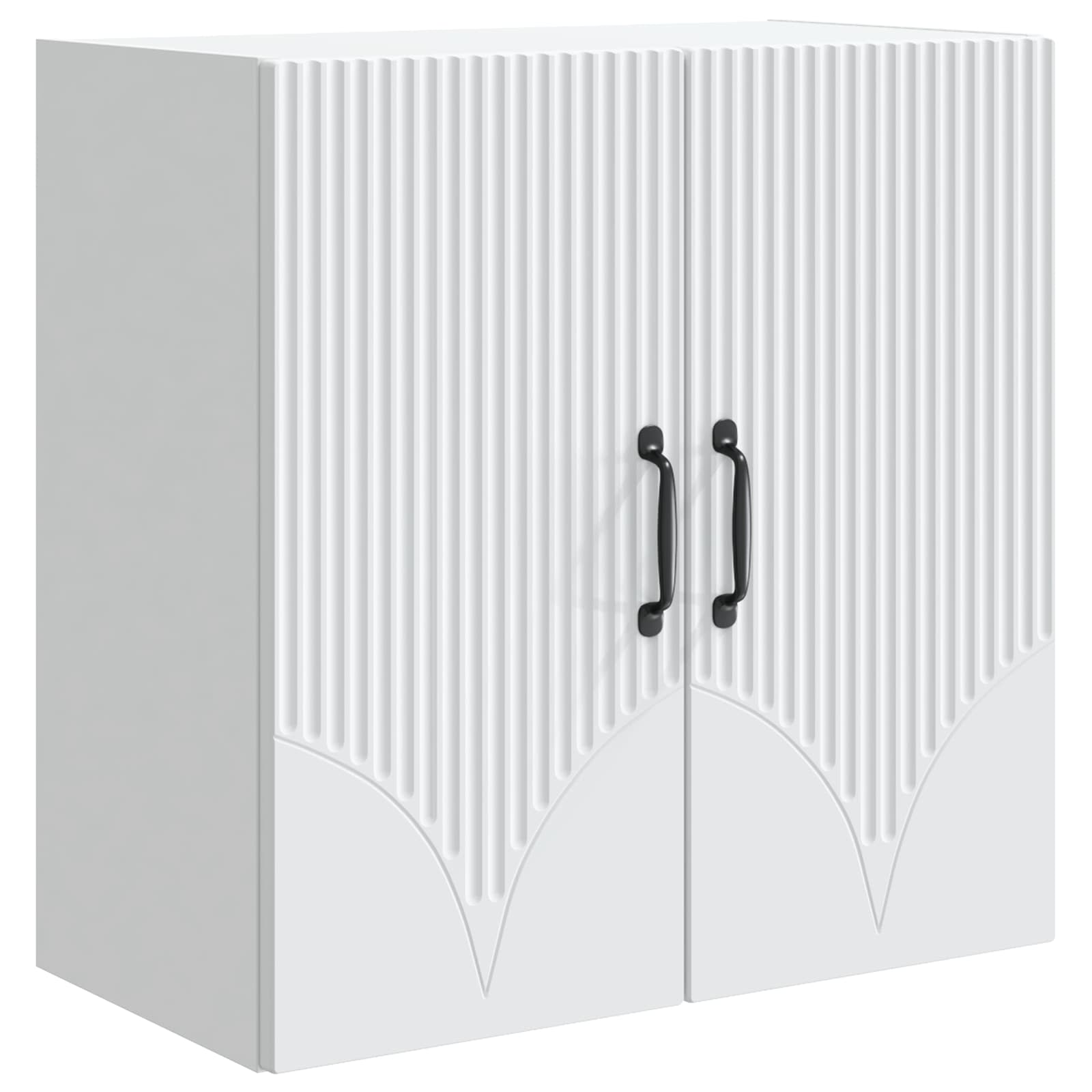 vidaXL Szafka ścienna Biały 59 x 31 x 60 cm Drewno inżynieryjne