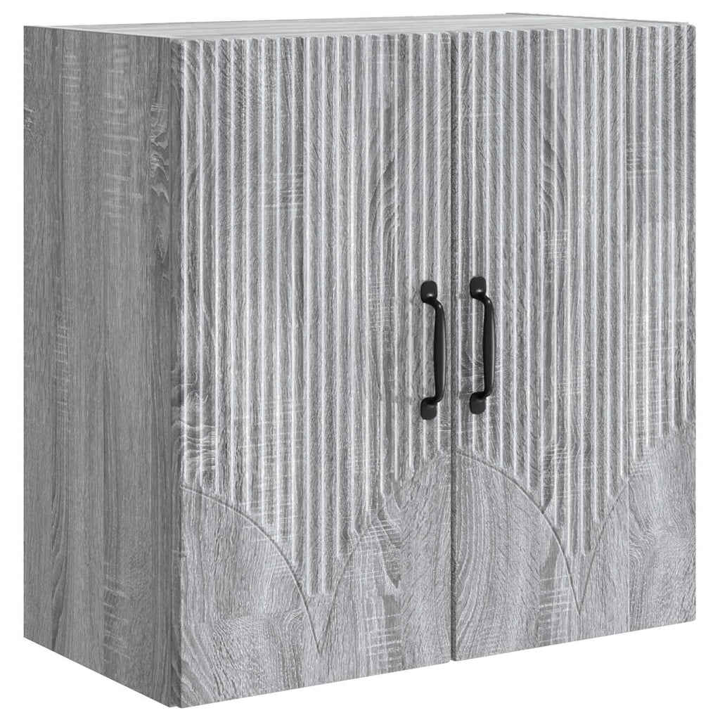 vidaXL Szafka ścienna 59 x 31 x 60 cm Drewno inżynieryjne Szary Sonoma