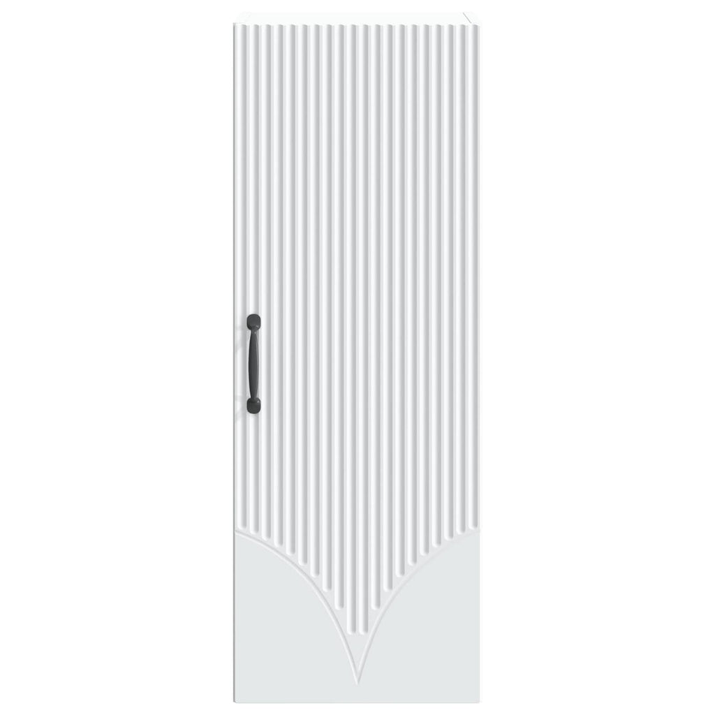 vidaXL Szafka ścienna Biały 33 x 34,5 x 90 cm Drewno inżynieryjne