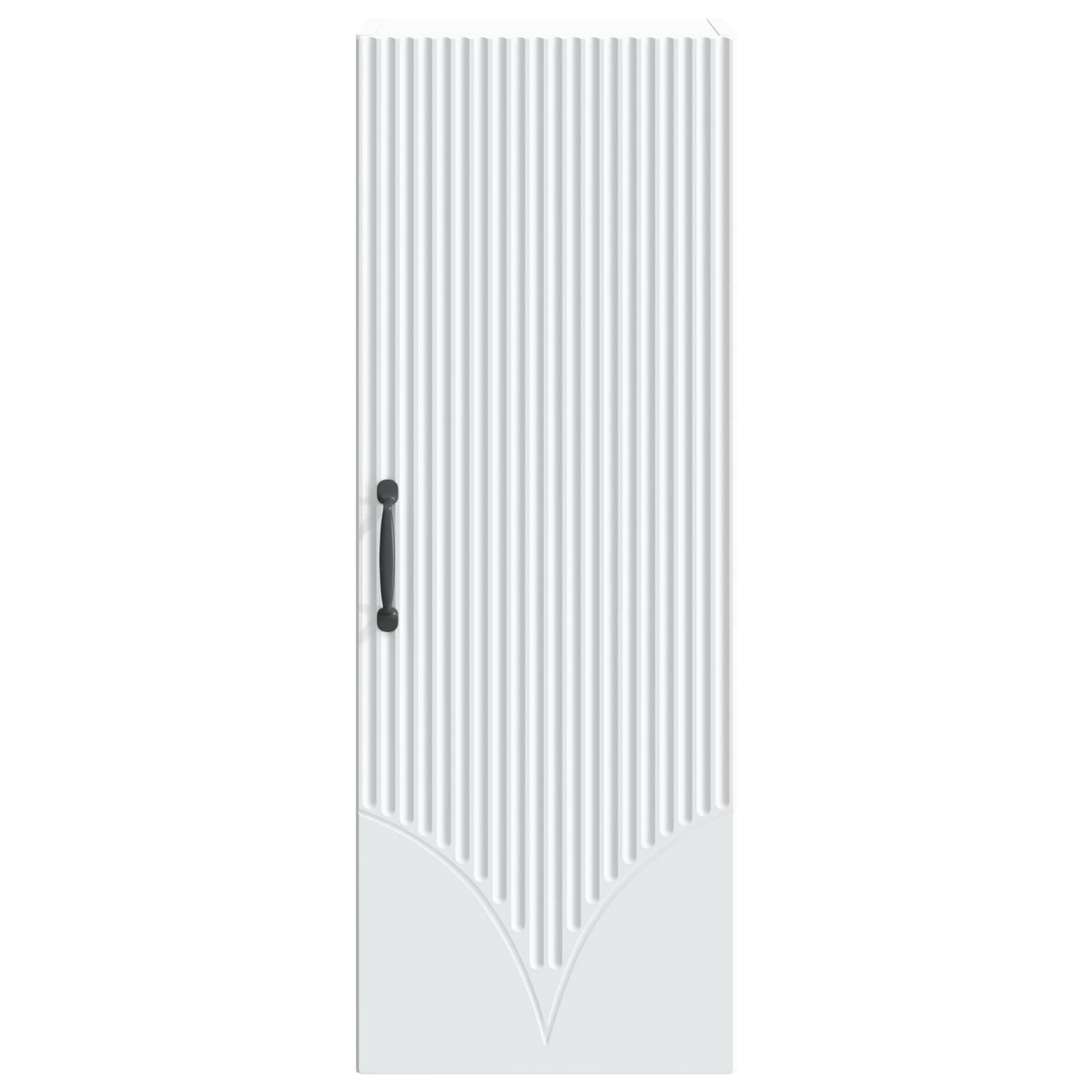 vidaXL Szafka ścienna Biały 33 x 34,5 x 90 cm Drewno inżynieryjne