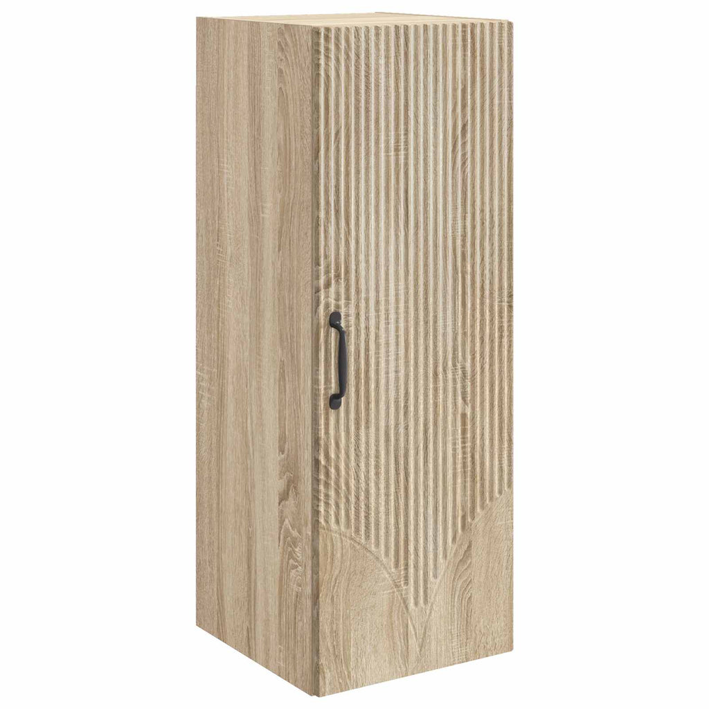vidaXL Szafka ścienna 33 x 34,5 x 90 cm Drewno inżynieryjne dąb Sonoma