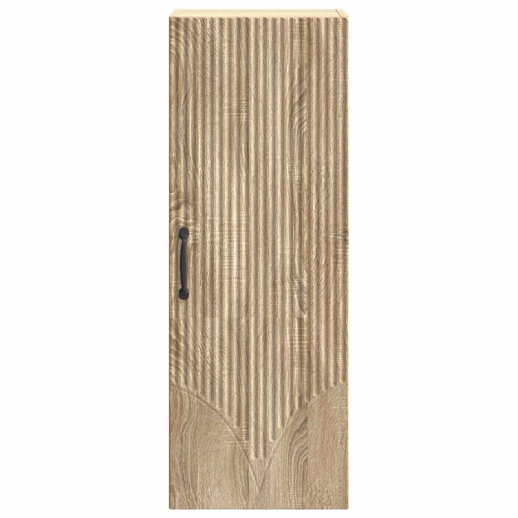 vidaXL Szafka ścienna 33 x 34,5 x 90 cm Drewno inżynieryjne dąb Sonoma