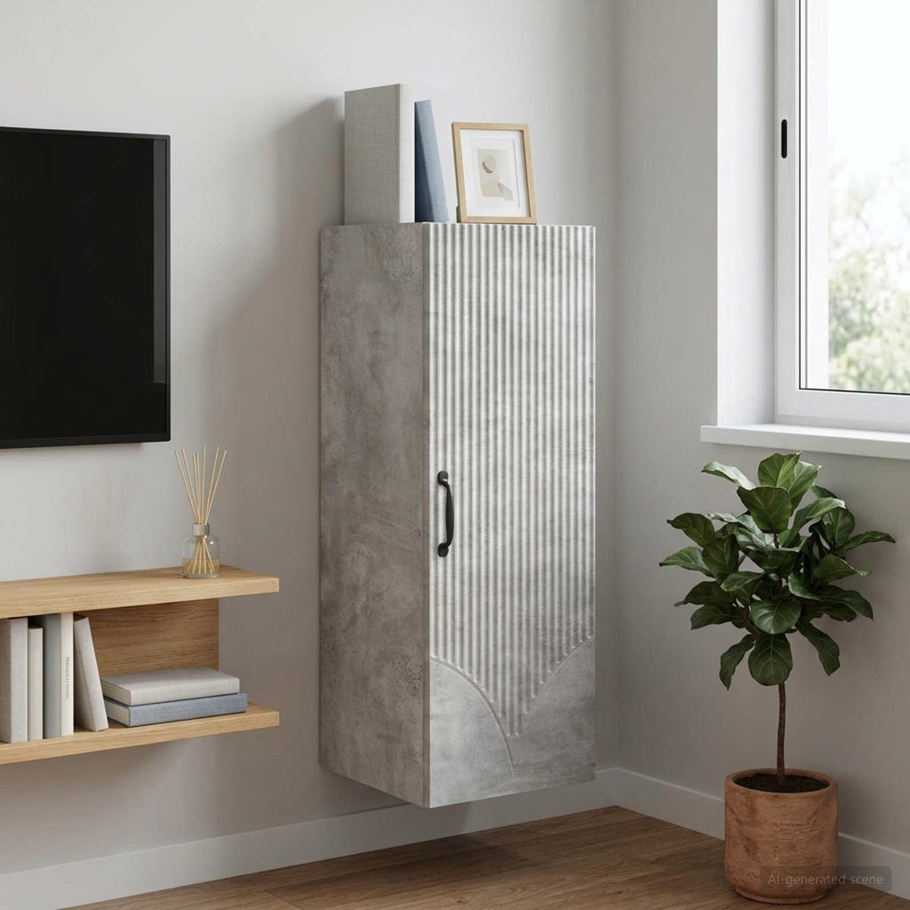 vidaXL Szafka ścienna 33 x 34,5 x 90 cm Drewno inżynieryjne