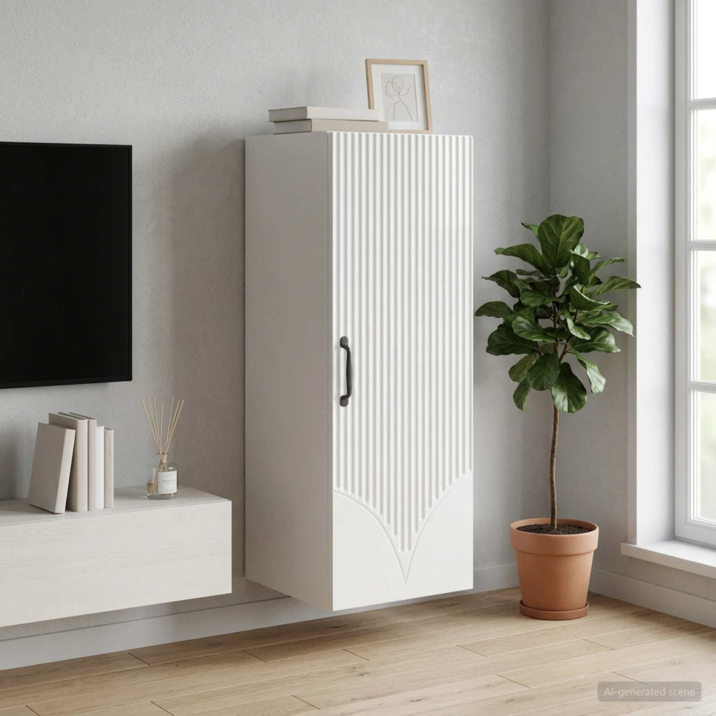 vidaXL Szafka ścienna 33 x 34,5 x 90 cm Drewno inżynieryjne