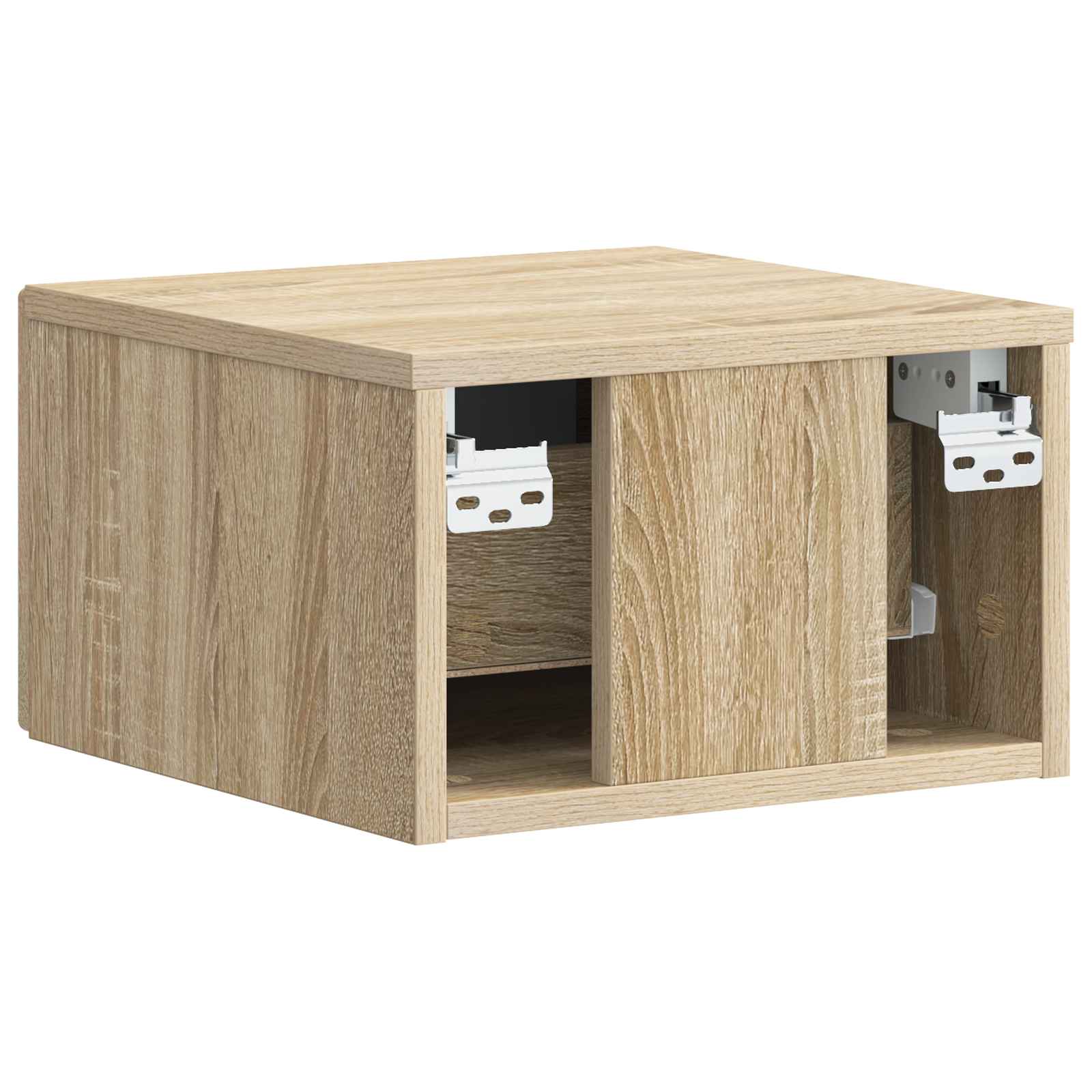 vidaXL Wisząca Szafka Nocna 2 pcs dąb Sonoma 34,5 x 33 x 20 cm