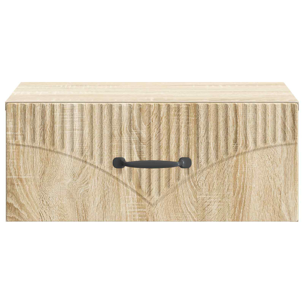 vidaXL Wisząca Szafka Nocna 2 pcs dąb Sonoma 49 x 34,5 x 20 cm