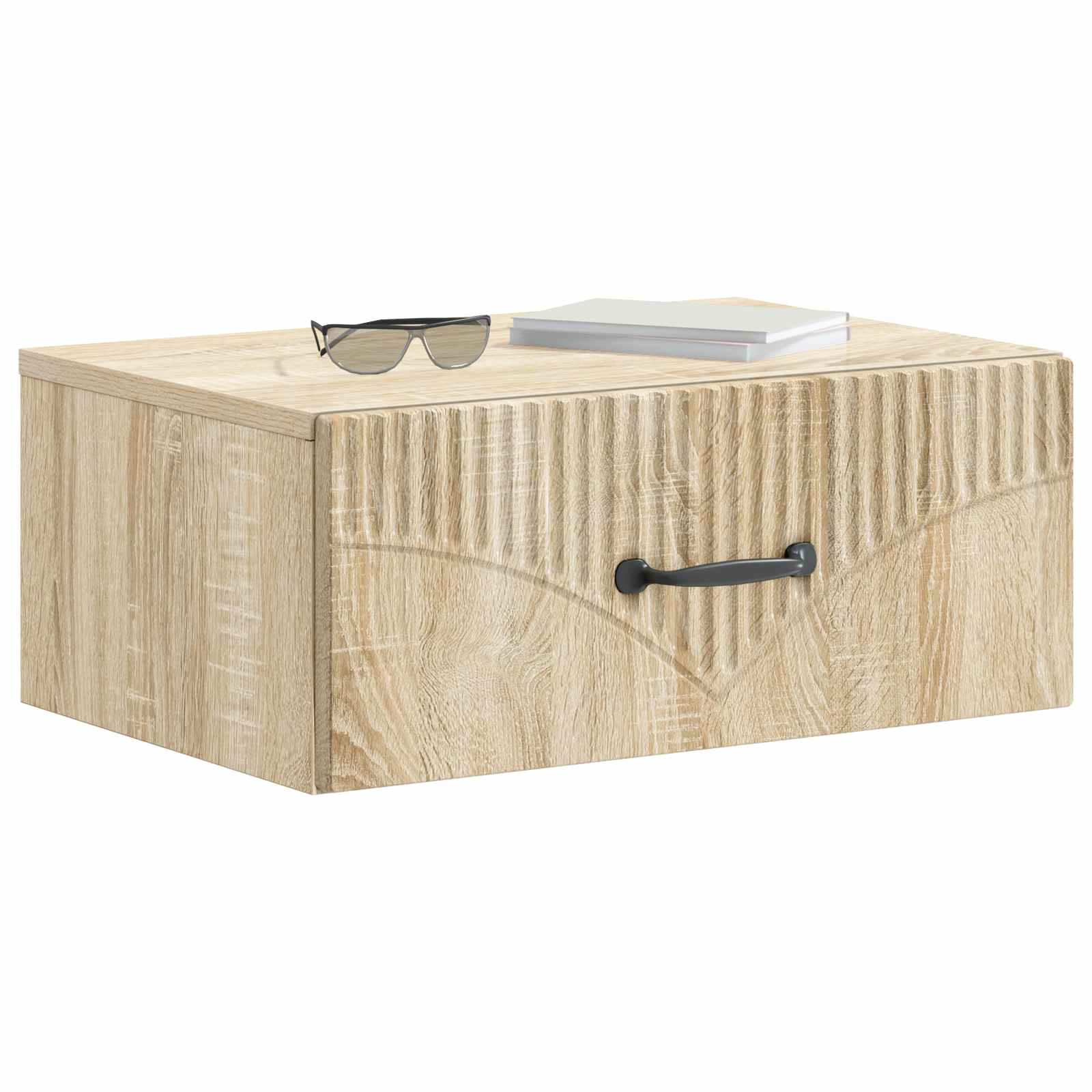vidaXL Wisząca Szafka Nocna 2 pcs dąb Sonoma 49 x 34,5 x 20 cm