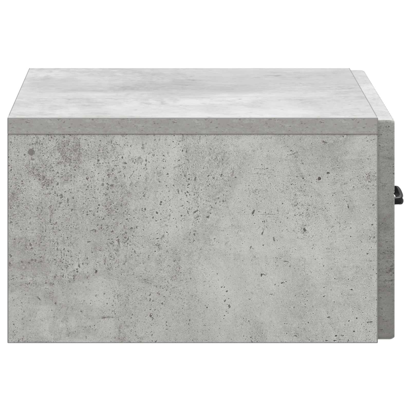 vidaXL Wisząca Szafka Nocna Betonowy szary 49 x 34,5 x 20 cm