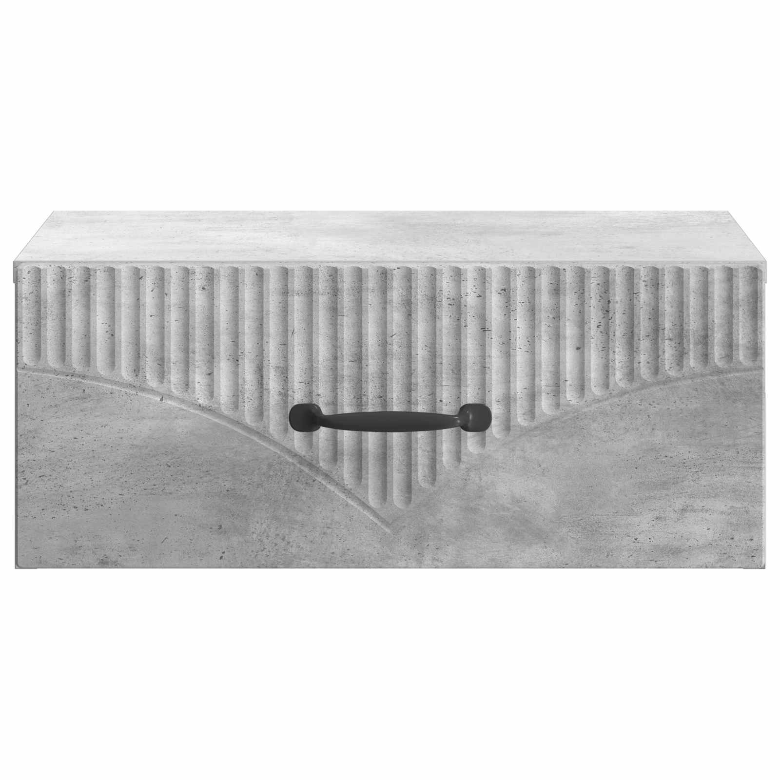 vidaXL Wisząca Szafka Nocna 2 pcs Betonowy szary 49 x 34,5 x 20 cm
