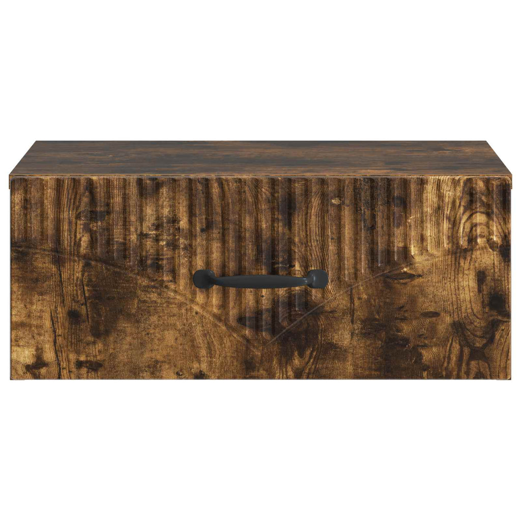 vidaXL Wisząca Szafka Nocna 2 pcs Dąb wędzony 49 x 34,5 x 20 cm