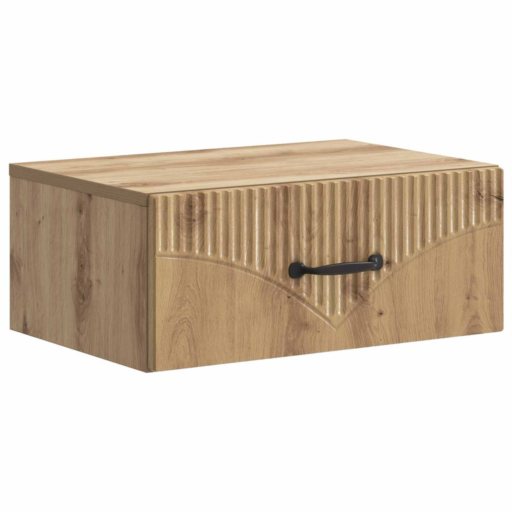 vidaXL Wisząca Szafka Nocna 2 pcs Dąb artisan 49 x 34,5 x 20 cm