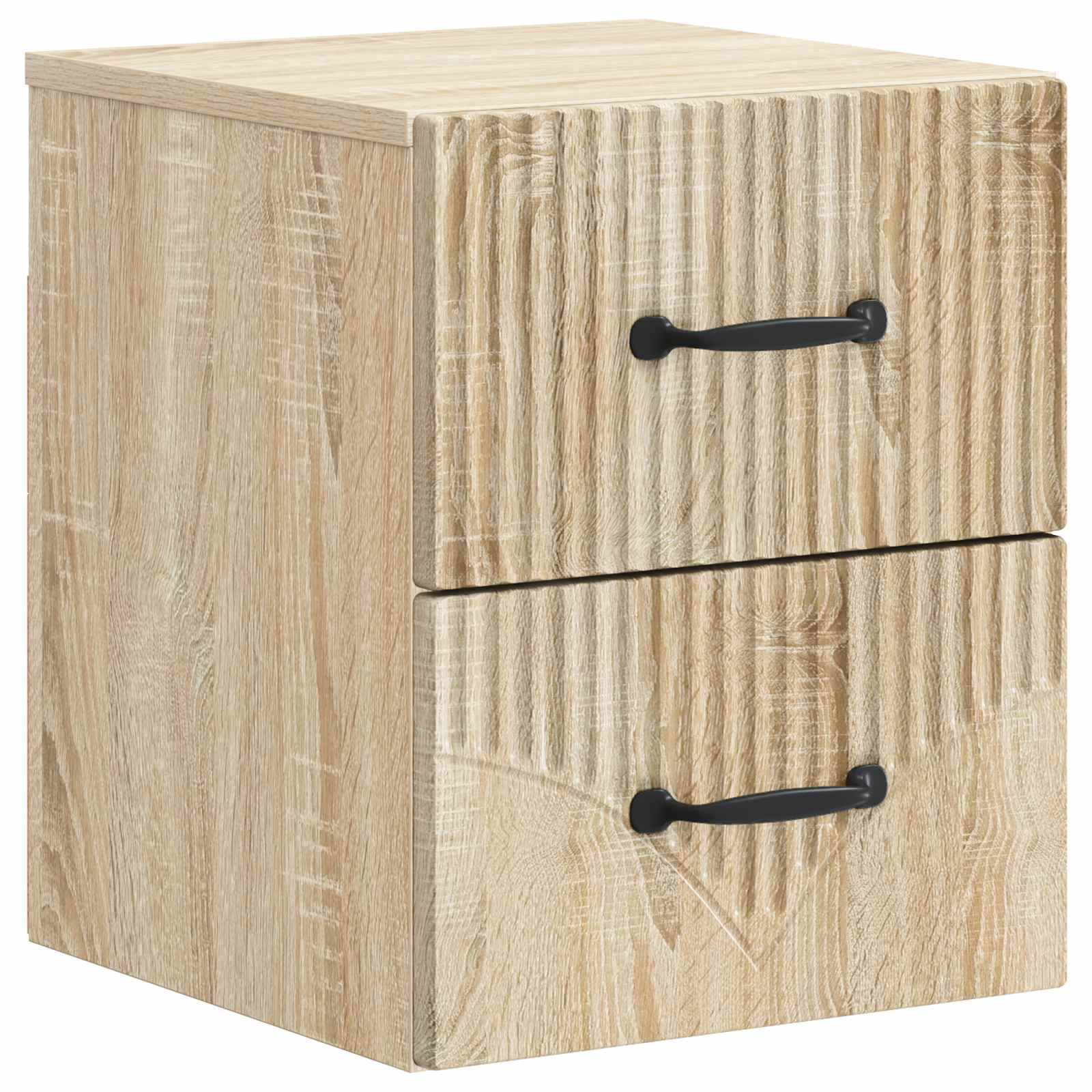 vidaXL Wisząca Szafka Nocna z szufladą dąb Sonoma 34,5 x 33 x 40 cm
