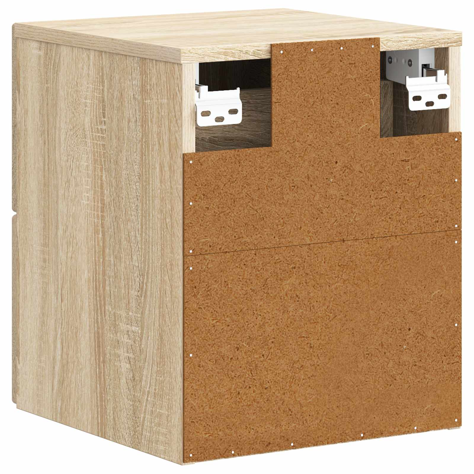 vidaXL Wisząca Szafka Nocna 2 pcs dąb Sonoma 34,5 x 33 x 40 cm